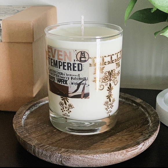 MINT Conditioned {EVEN TEMPERED} SOY VEGAN CANDLE - Picture 4 of 7